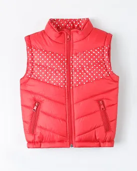 Polka Dots Puffer Jacket