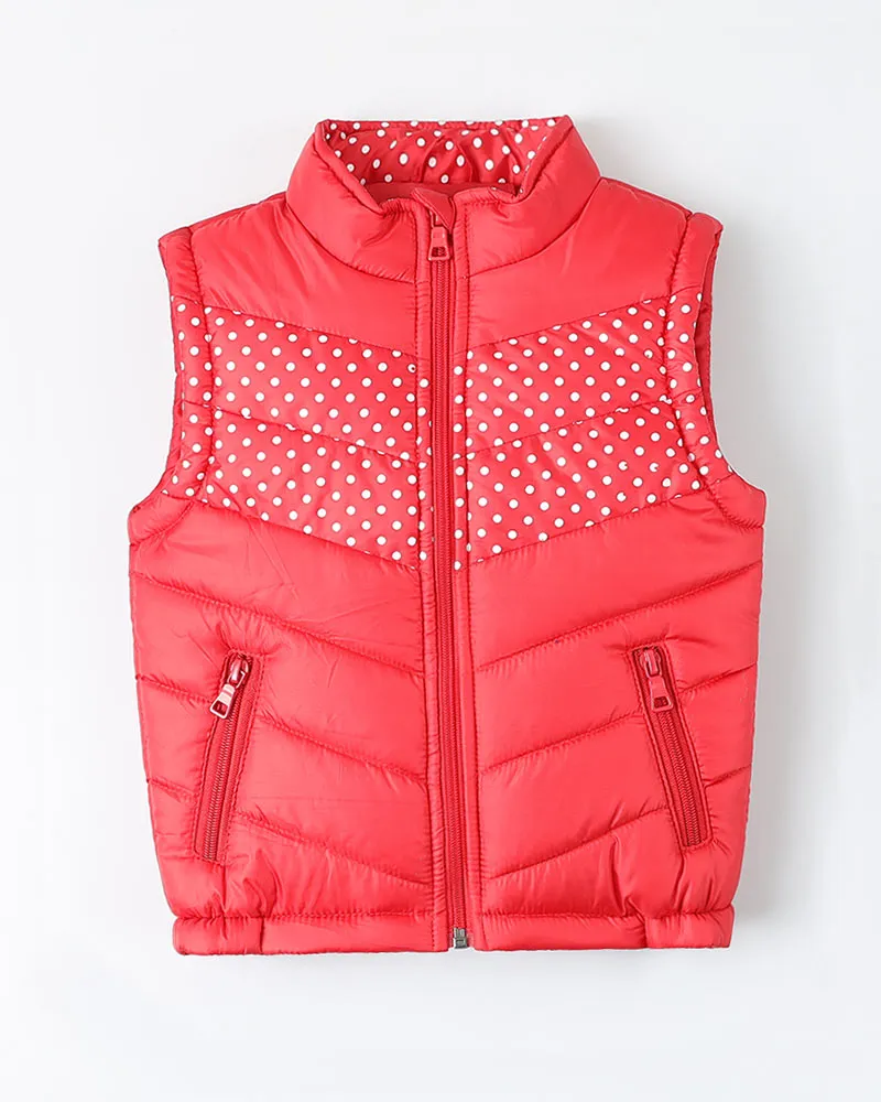 Polka Dots Puffer Jacket