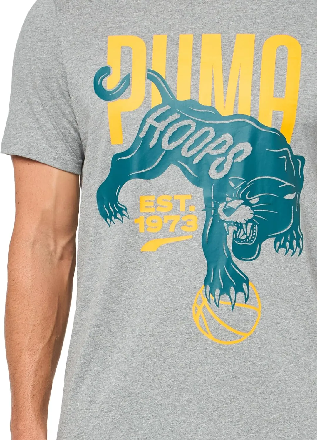 PUMA Men's Basketball Graphic T-Shirt
