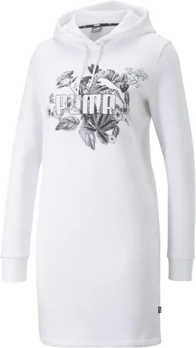 PUMA Women's Essentials  Frozen Flower Graphic Hooded Dress