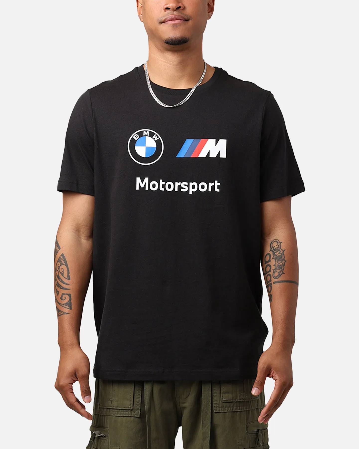 Puma X BMW MMS Essential Logo T-Shirt Puma Black