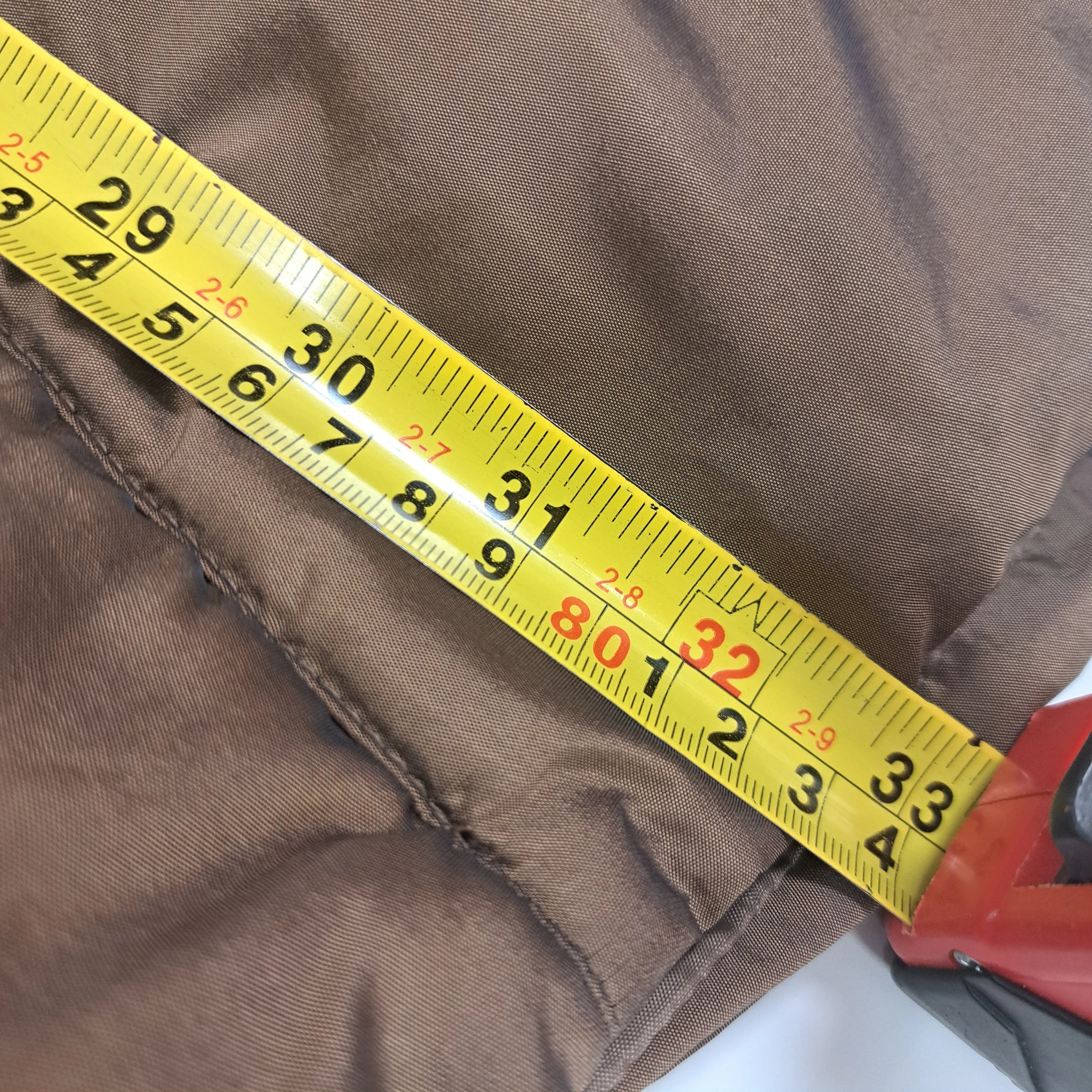 TAGG Quilted Jacket  Concealed Hood Ladies Bronze Size 12