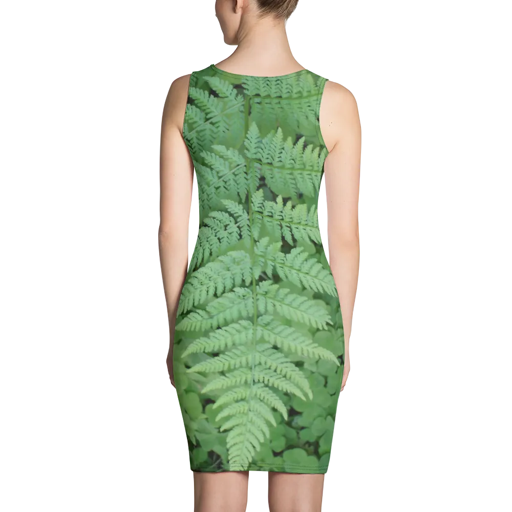 The EARTH LOVE Collection - "A Forest Fern" Design Tank Dress