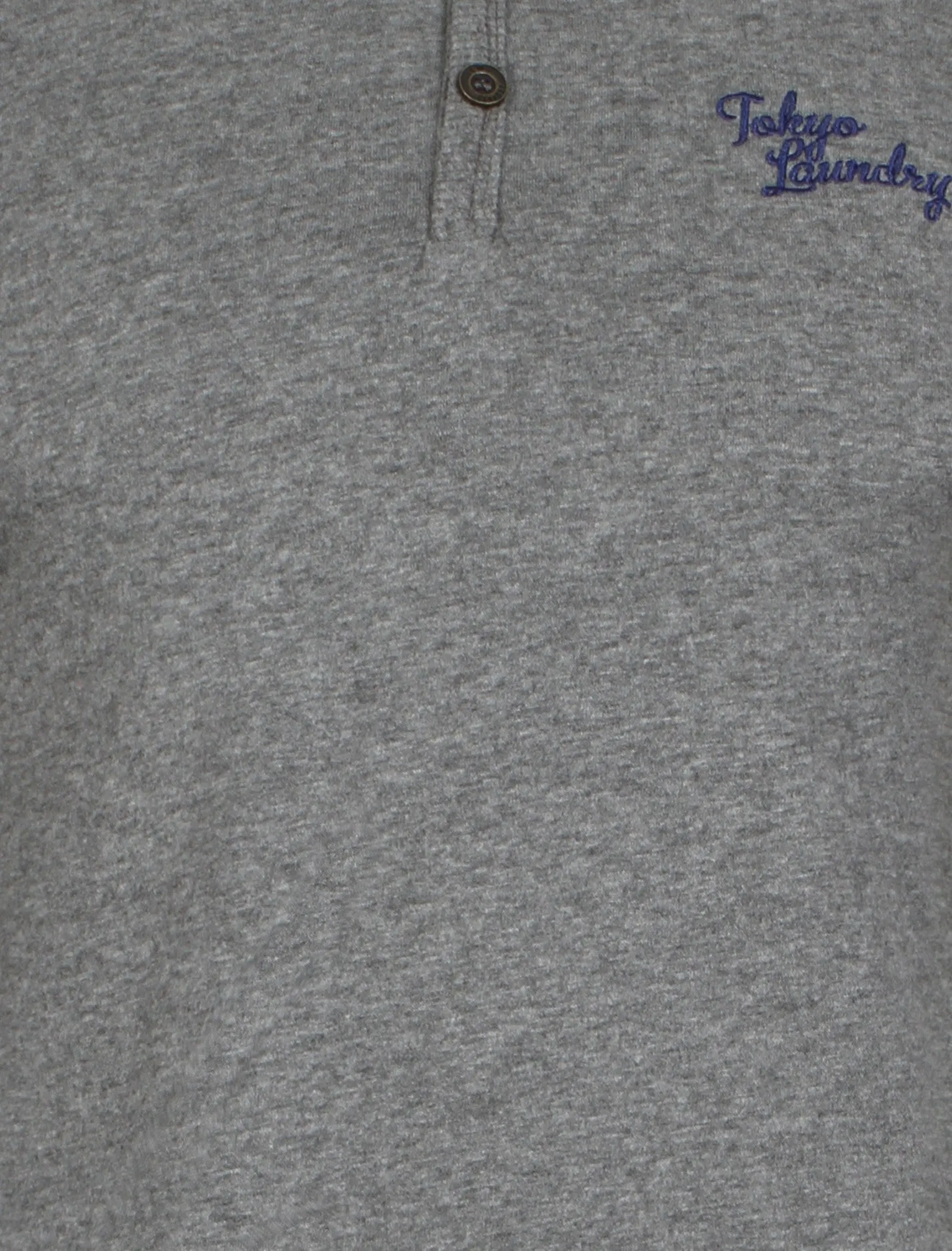 Tokyo Laundry henley top in grey