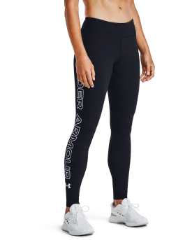 UA Fav Wrdmark Legging L- Black