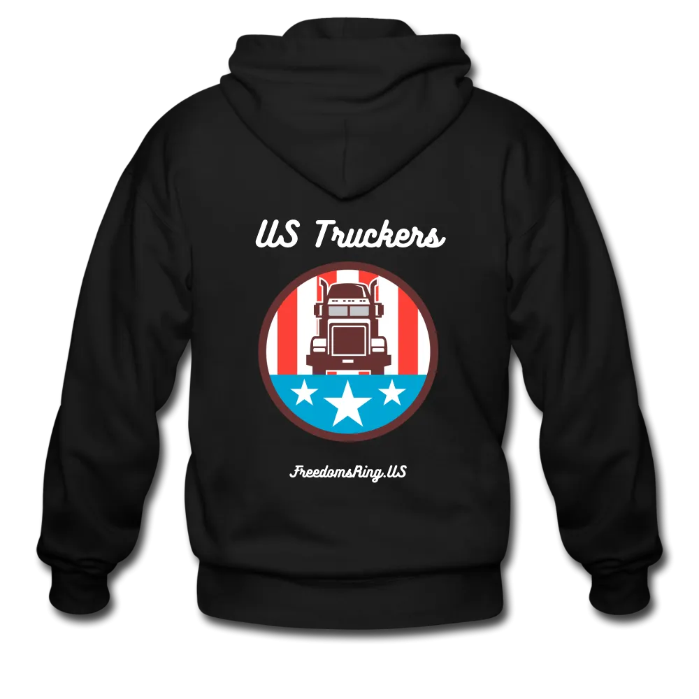 US TRUCKERS - Men's Zip Hoodie