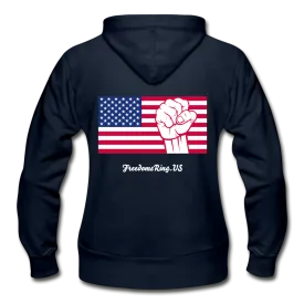 USA STRONG - Gildan Heavy Blend Women's Zip Hoodie
