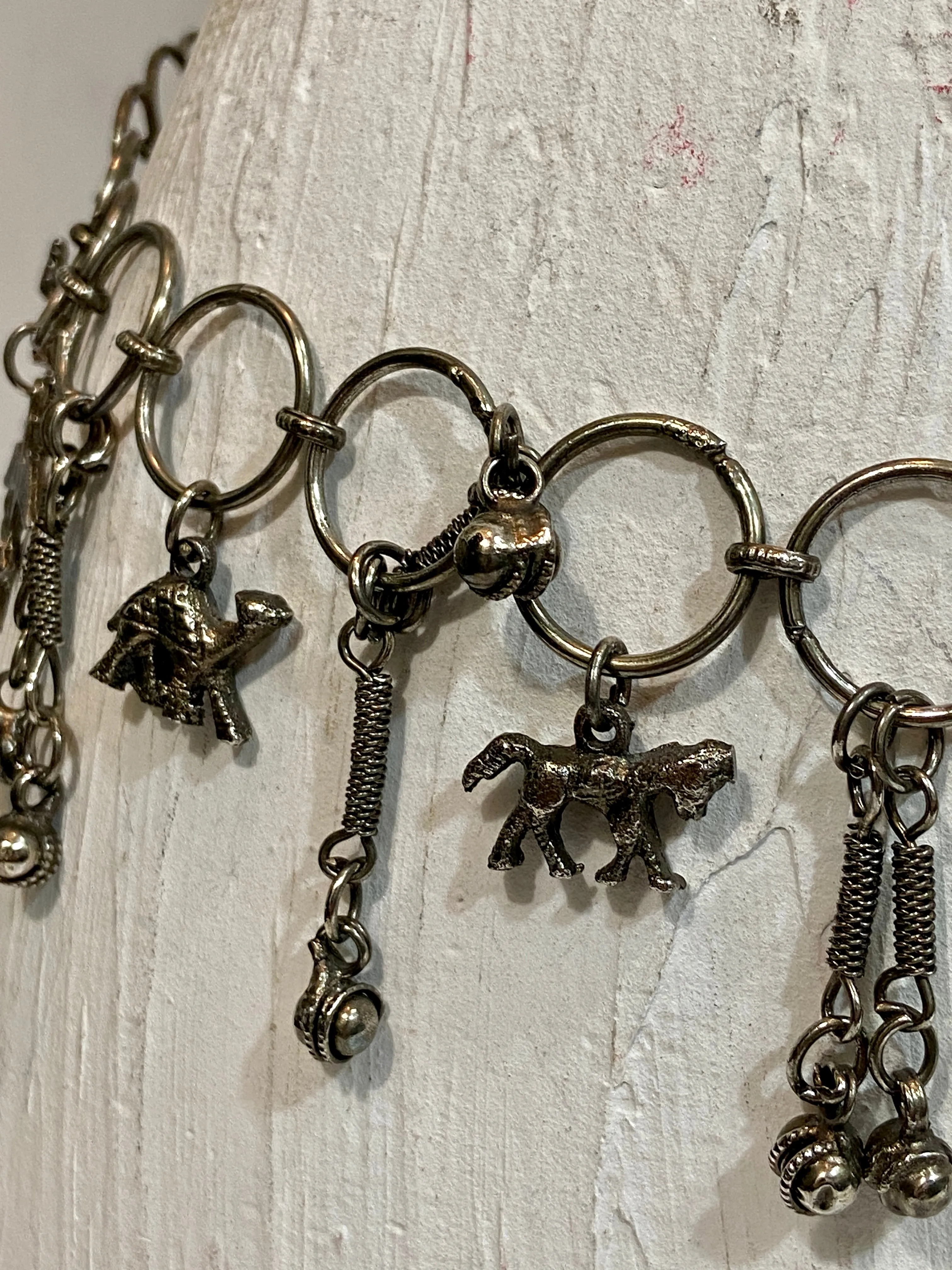 Vintage Chain animal design belt