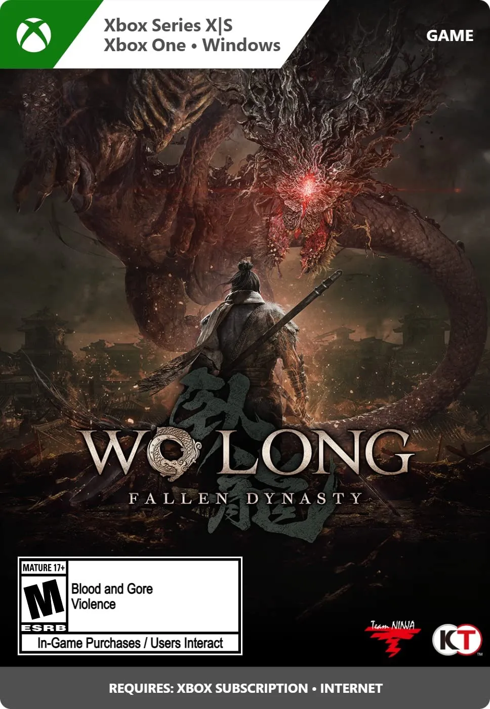Wo Long: Fallen Dynasty Standard Edition - Xbox & Windows 10 [Digital Code]